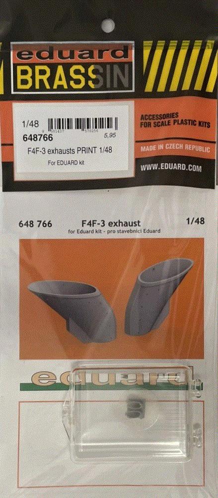 BRASSIN 1/48 F4F-3 exhausts PRINT (EDU)