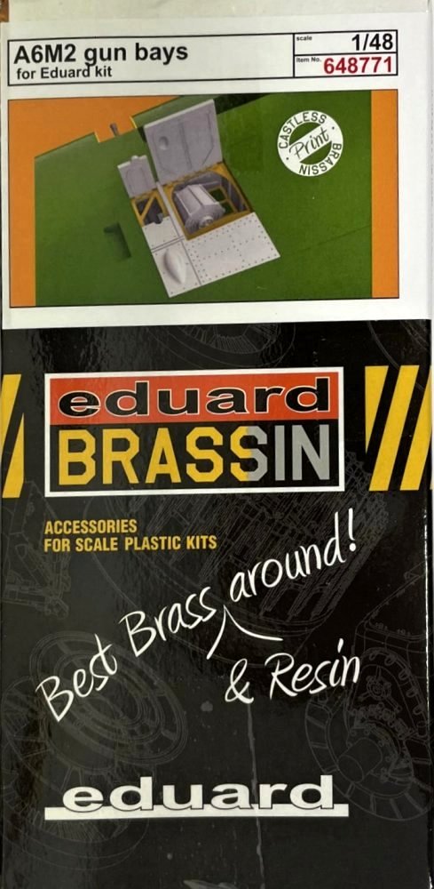 BRASSIN 1/48 A6M2 gun bays PRINT (EDU)