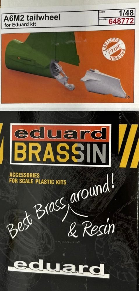 BRASSIN 1/48 A6M2 tailwheel PRINT (EDU)