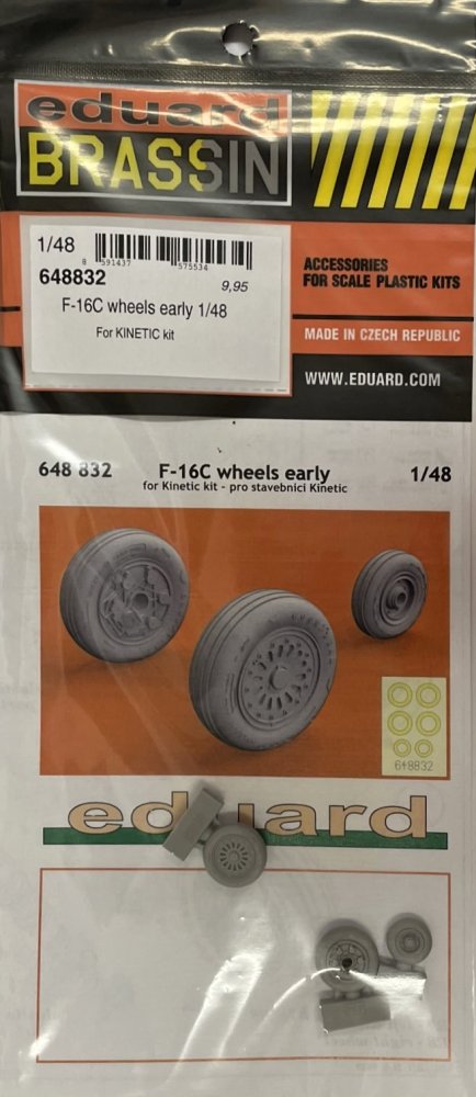 BRASSIN 1/48 F-16C wheels early (KIN)