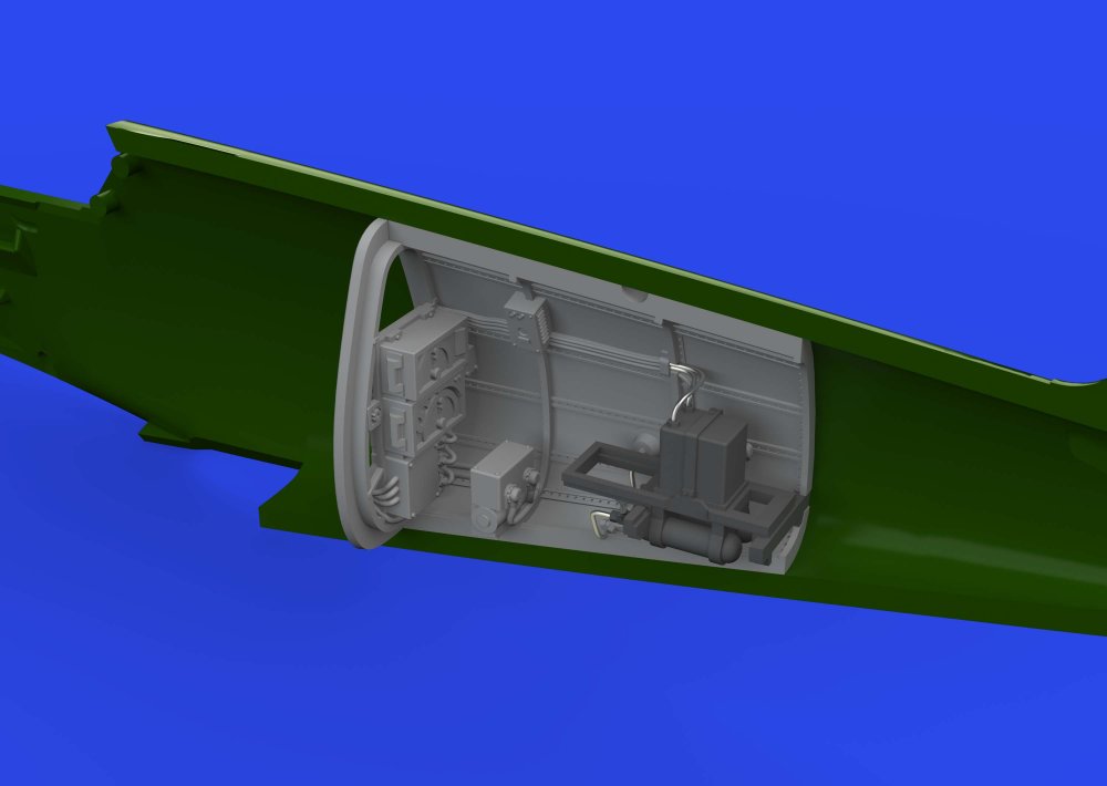 BRASSIN 1/72 Bf 109F radio compartment PRINT (EDU)