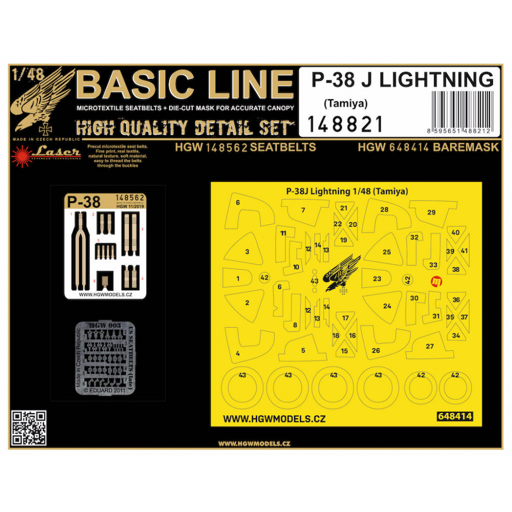 1/48 P-38J Lightning (TAM) BASIC LINE