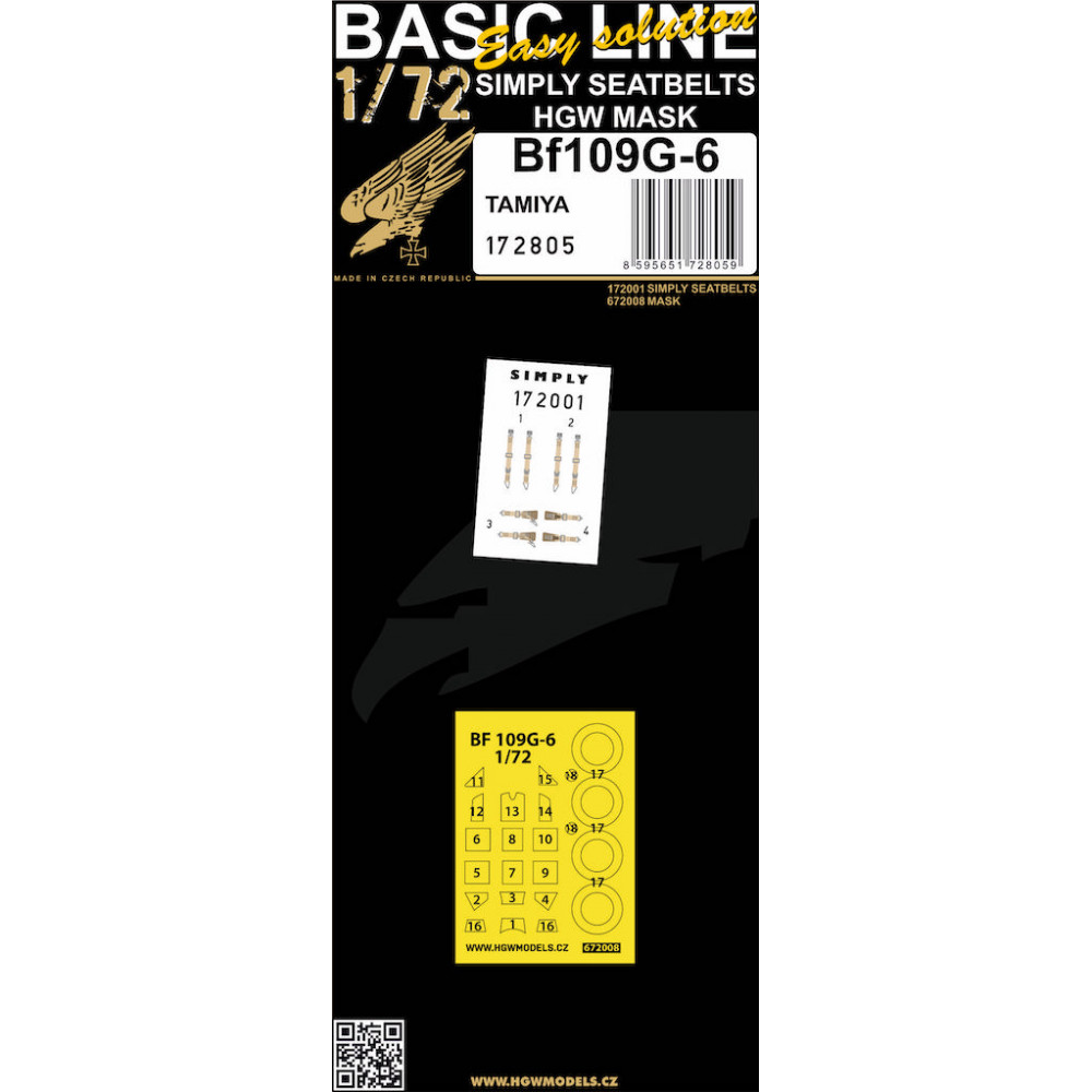 1/72 Bf 109G-6 (TAM) BASIC LINE