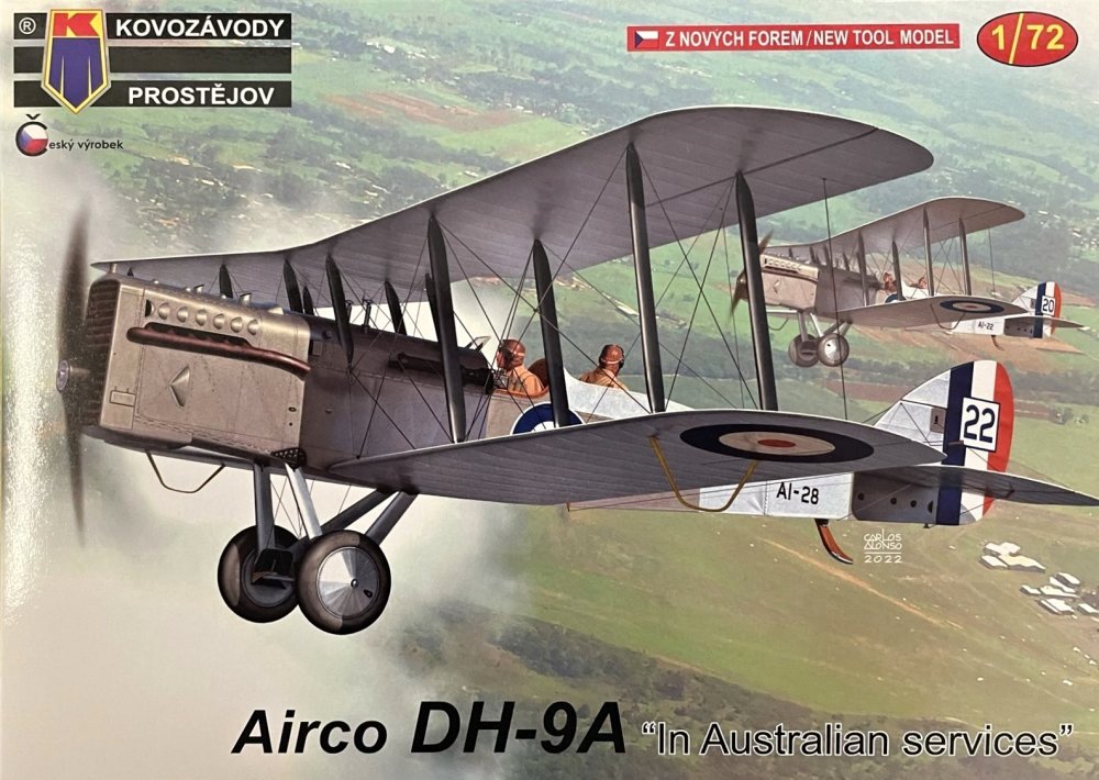 1/72 Airco DH-9A 'Australian Services' (3x camo)