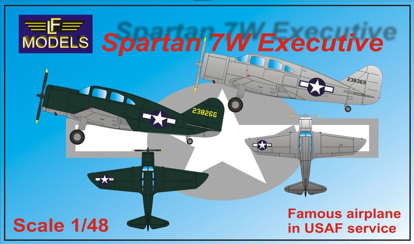 1/48 Spartan 7W Executive in USAF service (resin)