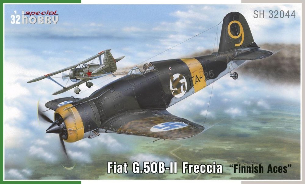 1/32 Fiat G.50B-II Freccia Finnish Aces (5x camo)