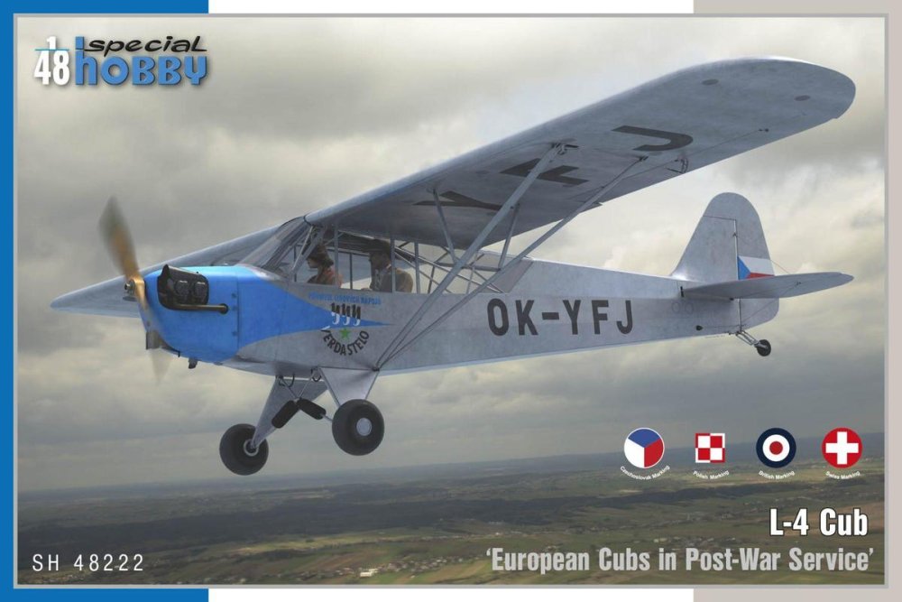 1/48 L-4 Cub 'European Cubs in Post-War Service'