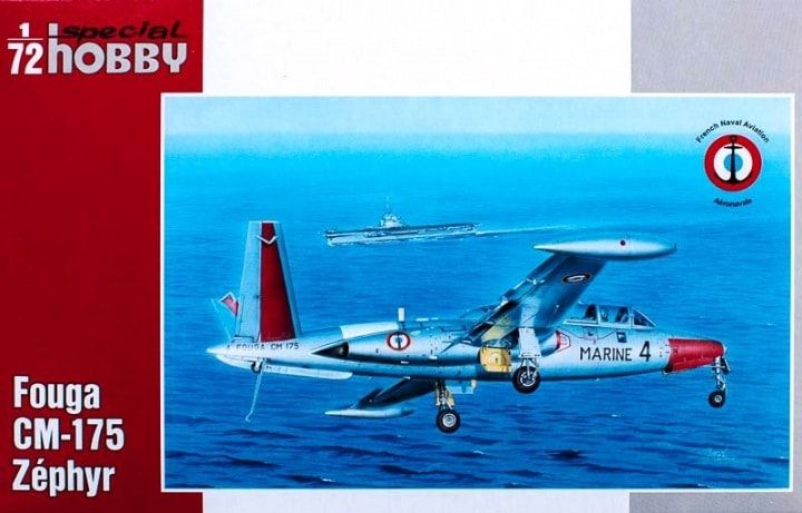 1/72 Fouga CMK-175 Zéphyr (4x camo)