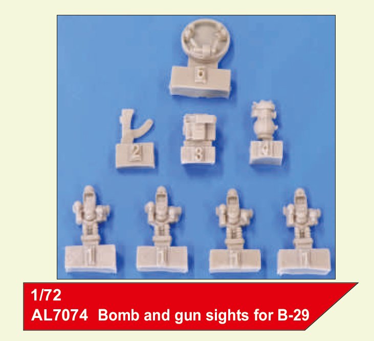 1/72 B-29 Superfortres gunner sights