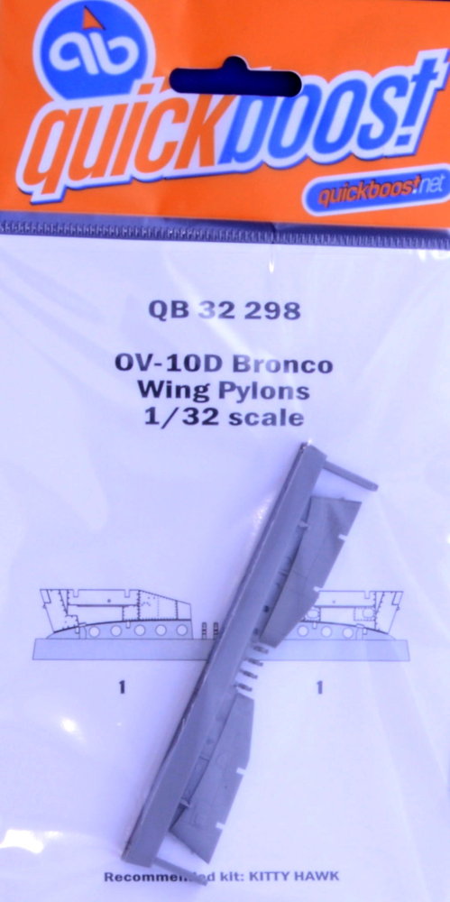 1/32 OV-10D Bronco wing pylons (KITTYH)