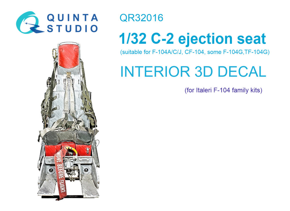 1/32 C-2 seat for F-104 family (ITAL)