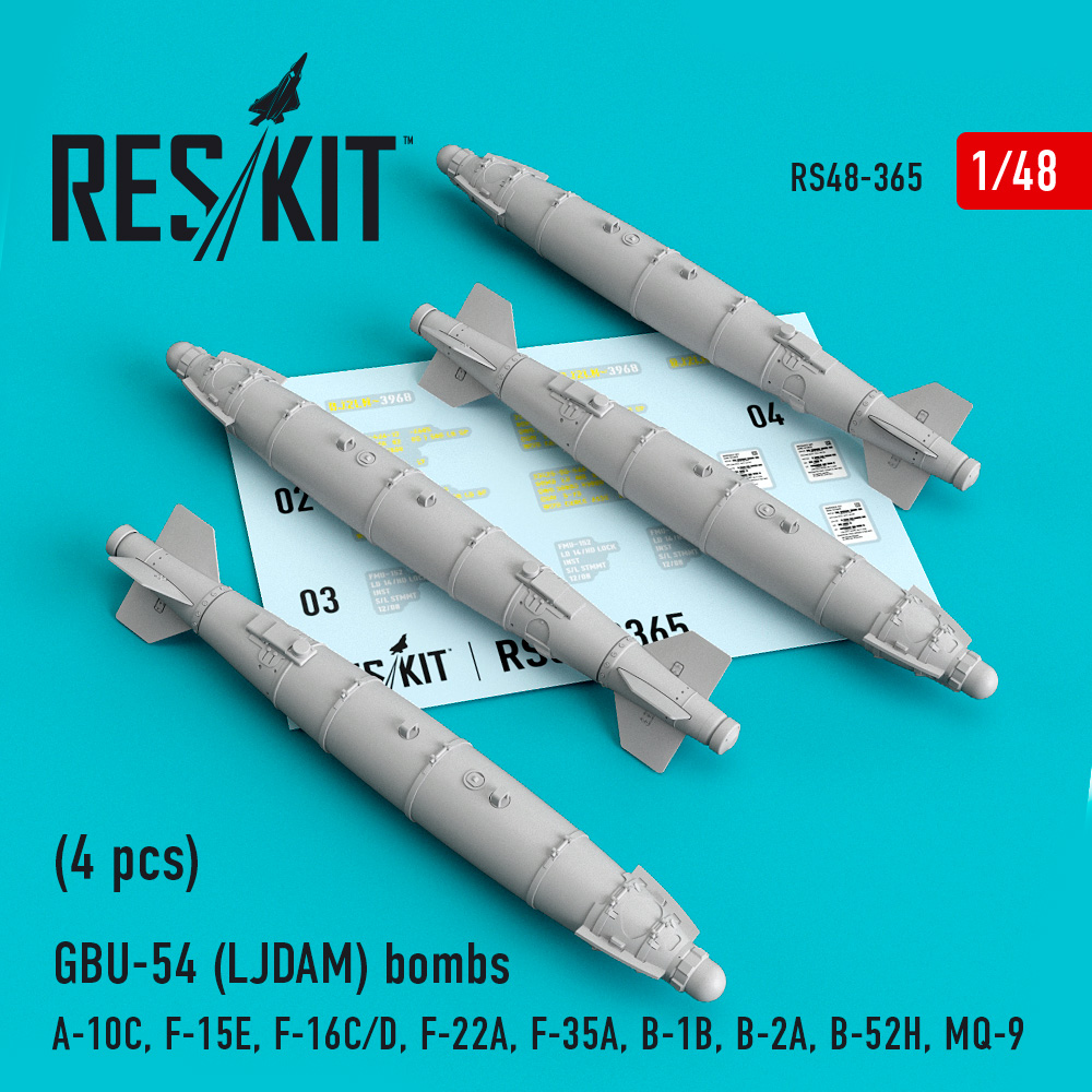 1/48 GBU-54 (LJDAM) bombs (4 pcs.) 