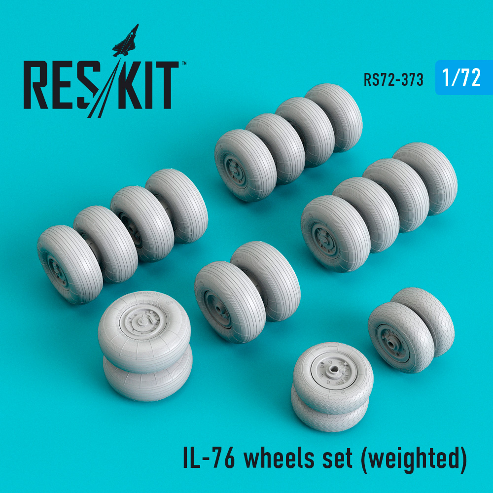 1/72 IL-76 wheels set (weighted) 