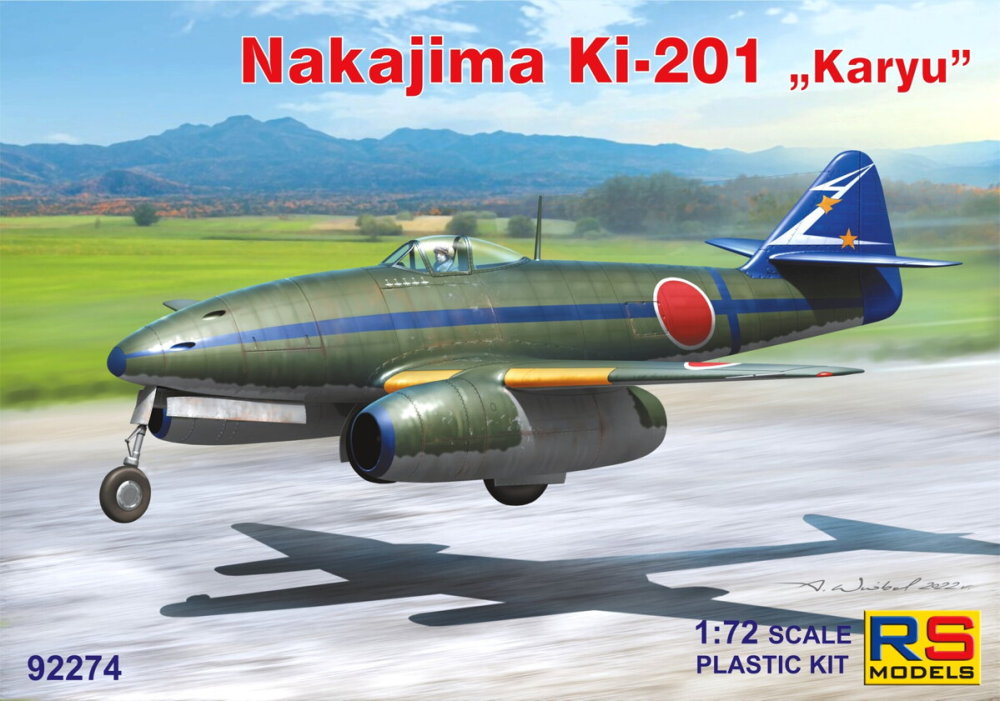 1/72 Nakajima Ki-201 'Karyu' (3x camo)