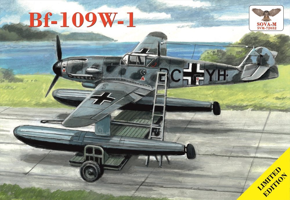 1/72 Messerschmitt Bf 109 W-1 (+ beach trolley)