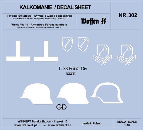 1/16 German Armoured Forces symbols - part 2