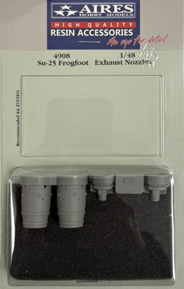 1/48 Su-25 Frogfoot exhaust nozzles (ZVE)