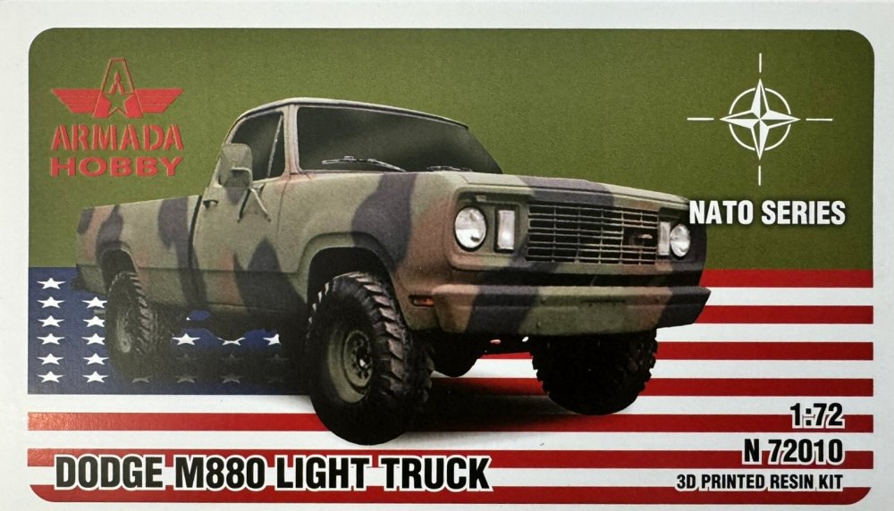 1/72 Dodge M880 Light Truck (3D resin kit)