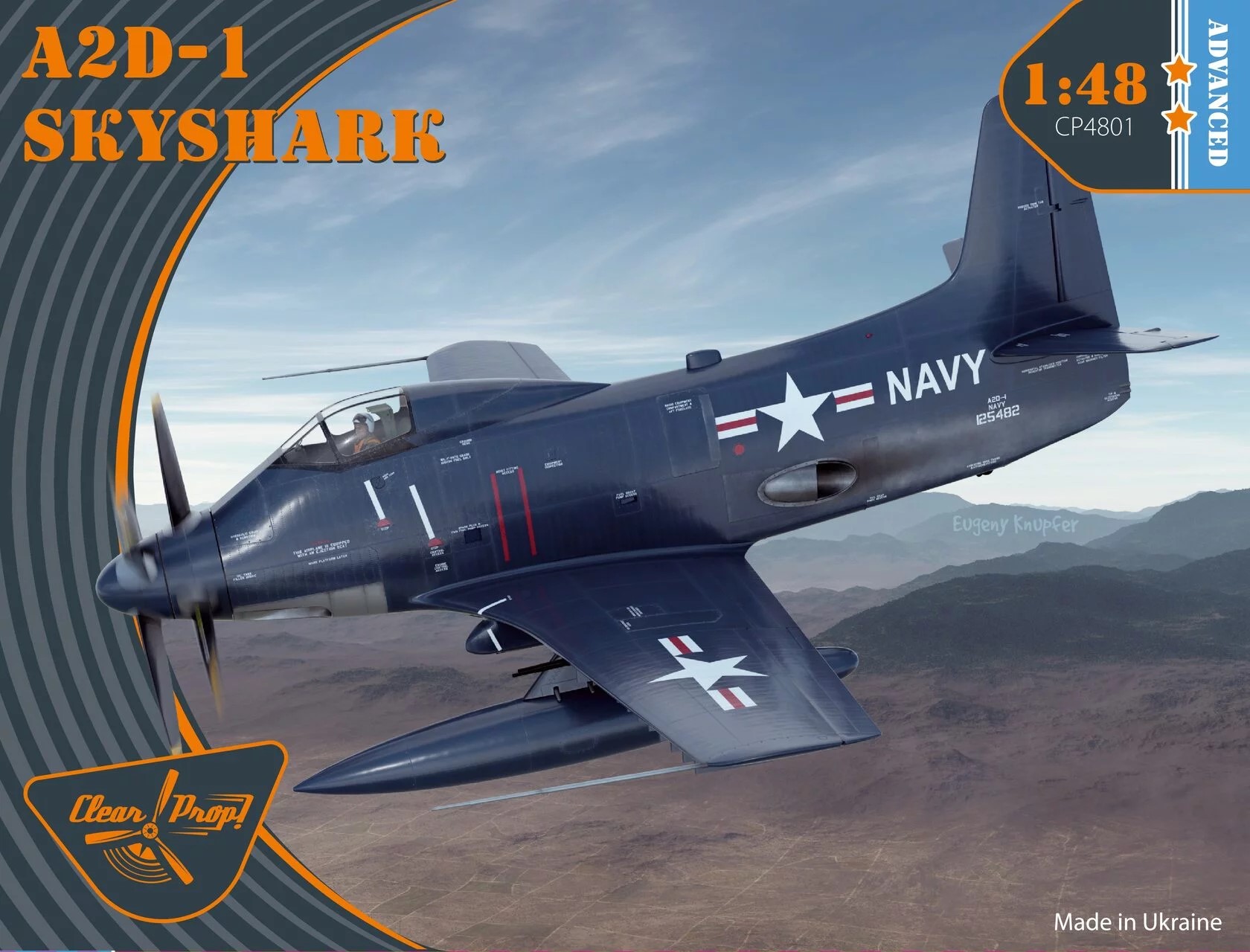 1/48 A2D-1 Skyshark (4x camo)