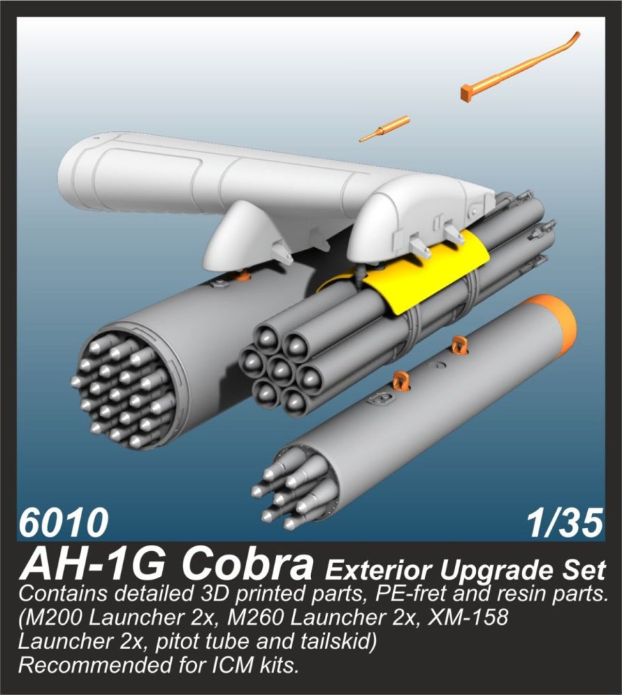 1/35 AH-1G Cobra Exterior - Upgrade Set (ICM)