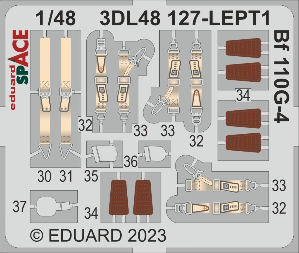 1/48 Bf 110G-4 SPACE (EDU)