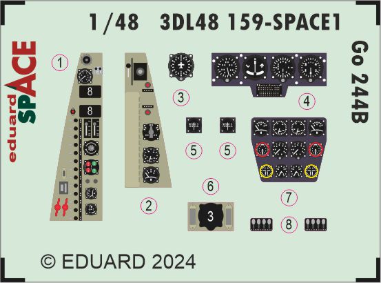 1/48 Go 244B SPACE (ICM)