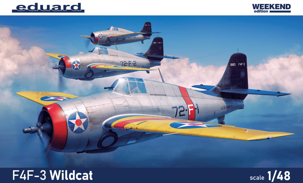 1/48 F4F-3 WILDCAT (Weekend Edition)