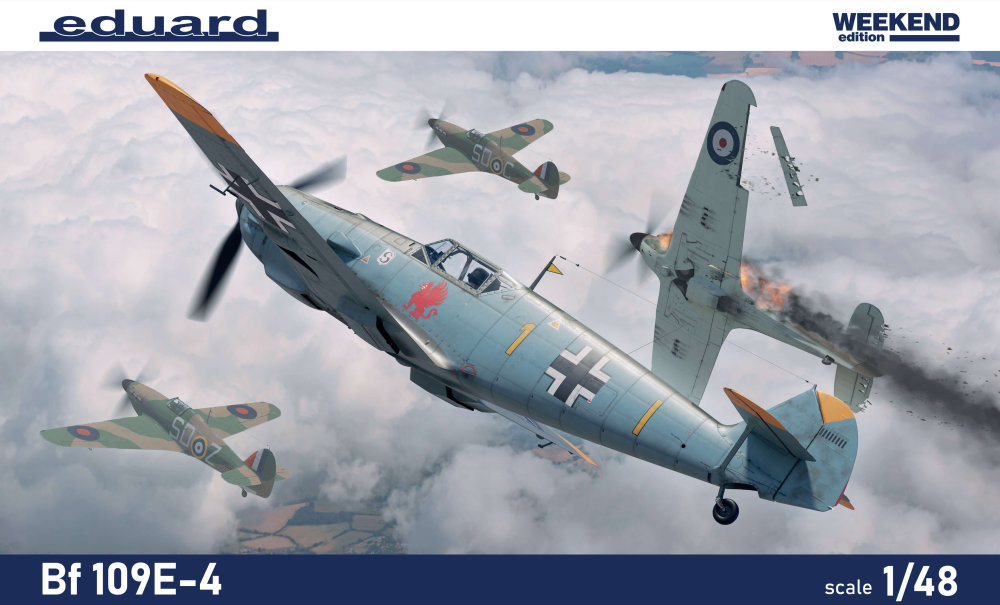 1/48 Bf 109E-4 (Weekend Edition)