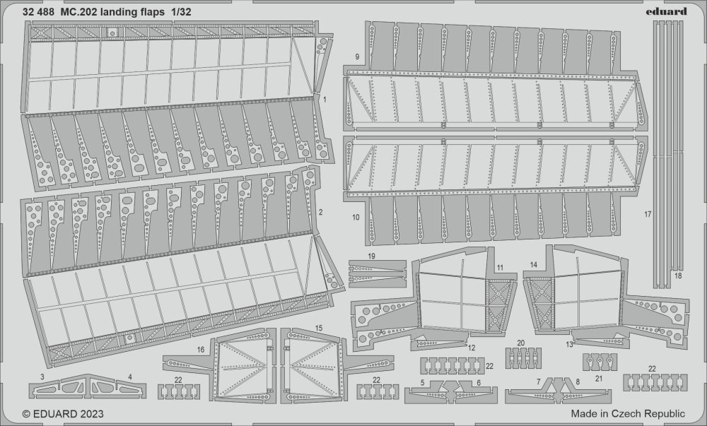 SET MC.202 landing flaps (ITAL)