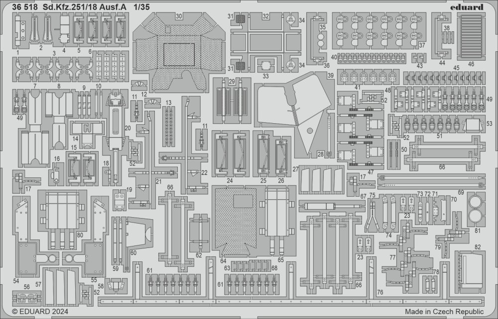 SET Sd.Kfz. 251/18 Ausf. A (ICM)