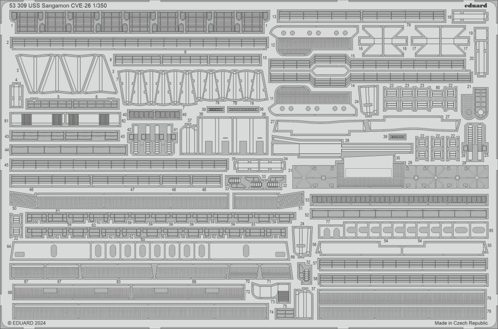 SET 1/350 USS Sangamon CVE-26 (TRUMP)