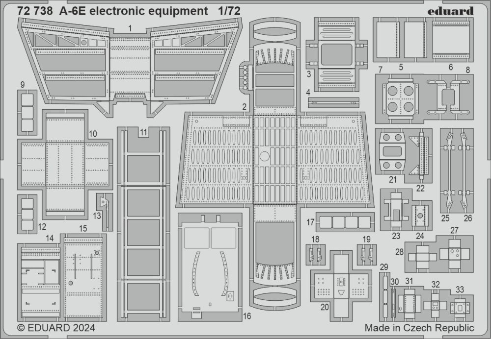 SET A-6E electronic equipment (TRUMP)