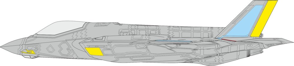 Mask 1/72 F-35A RAM panels late (TAM)