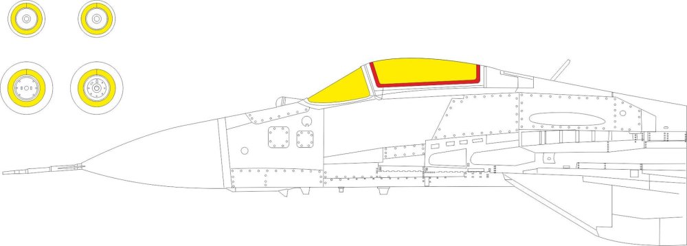 Mask 1/72 MiG-29 9-19 SMT (G.W.H.)
