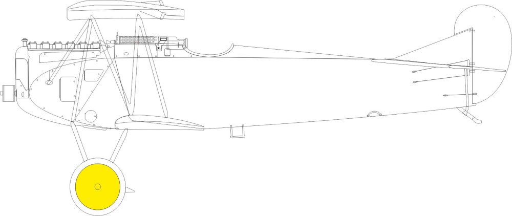 Mask 1/48 Fokker D.VIIF (EDU)