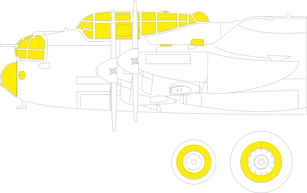 Mask 1/48 Lancaster B Mk.III Dambuster (HKM)