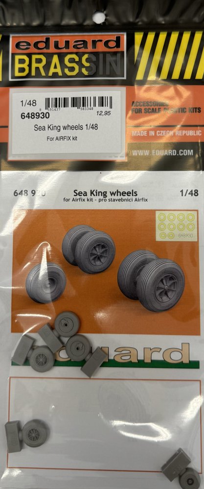 BRASSIN 1/48 Sea King wheels (AIRF)