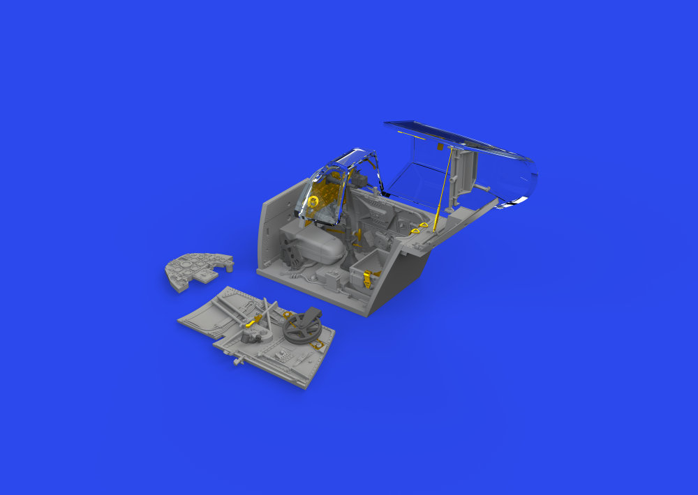 BRASSIN 1/48 Bf 109G-10 WNF cockpit PRINT (EDU)