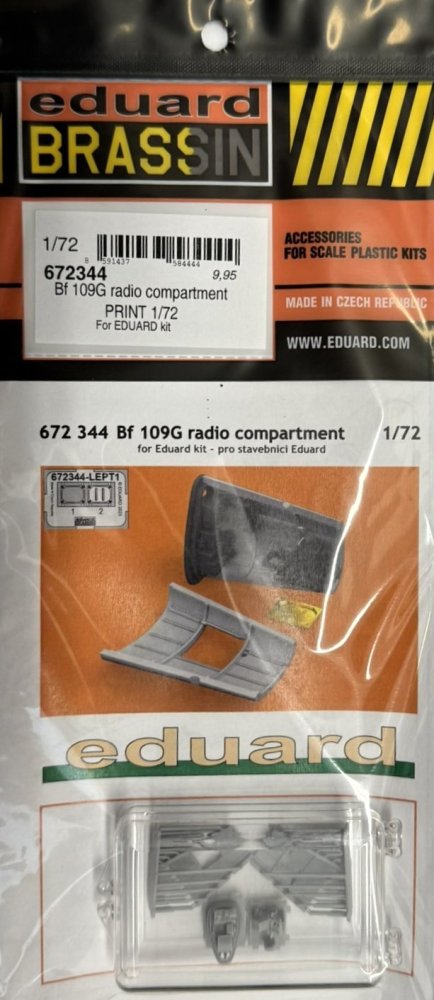 BRASSIN 1/72 Bf 109G radio compartment PRINT (EDU)