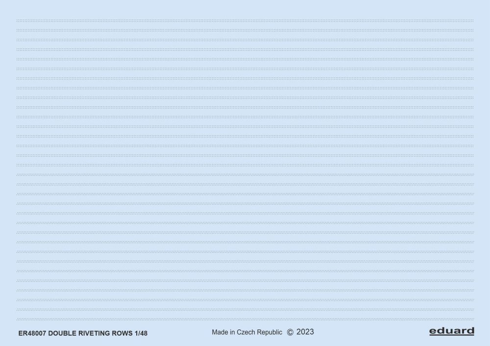 1/48 Double riveting rows