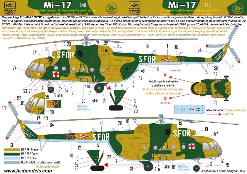 1/48 Decal Mi-17