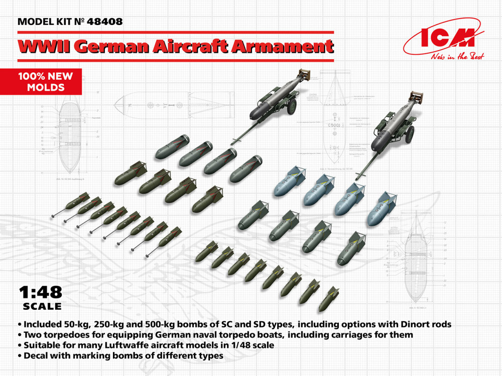 1/48 German Aircraft Armament WWII