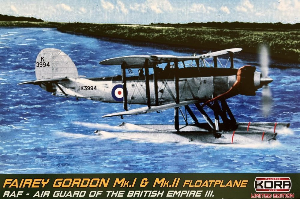 1/72 Fairey Gordon Mk.I/II Floatplane RAF Service