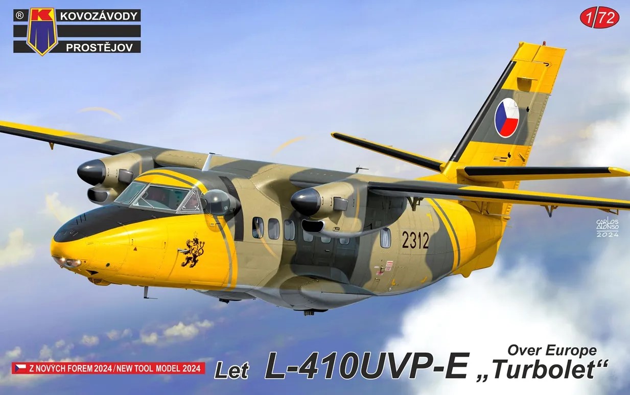 1/72 L-410 UVP-E Turbolet over Europe (4x camo)