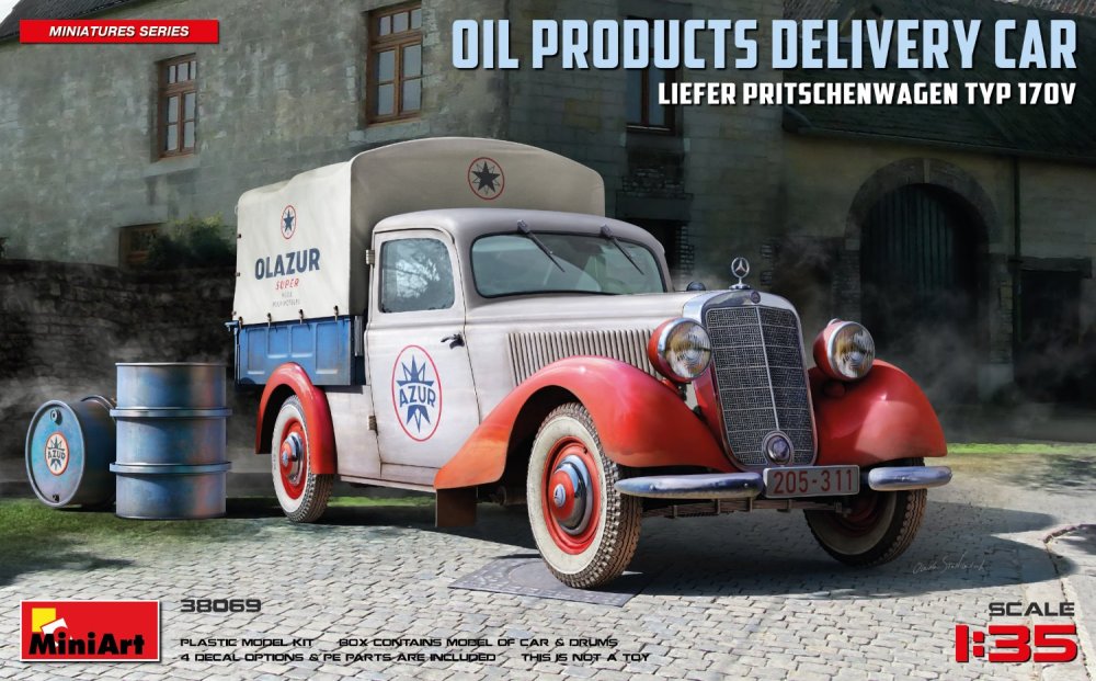 1/35 Liefer Pritschenwagen Typ 170V Oil Products