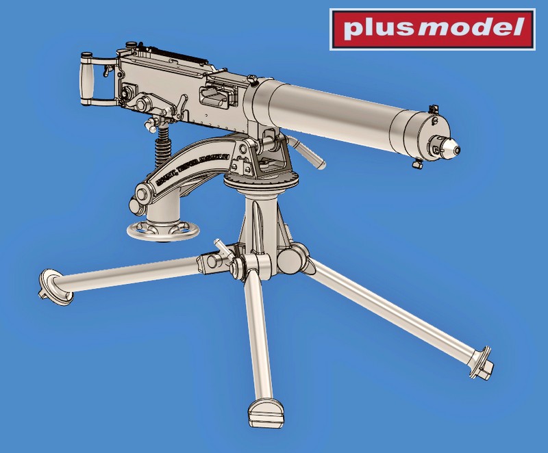 1/35 Machine Gun Vickers pattern B (3D Print)