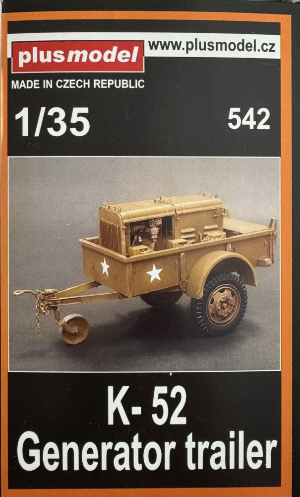 1/35 K-52 Generator trailer