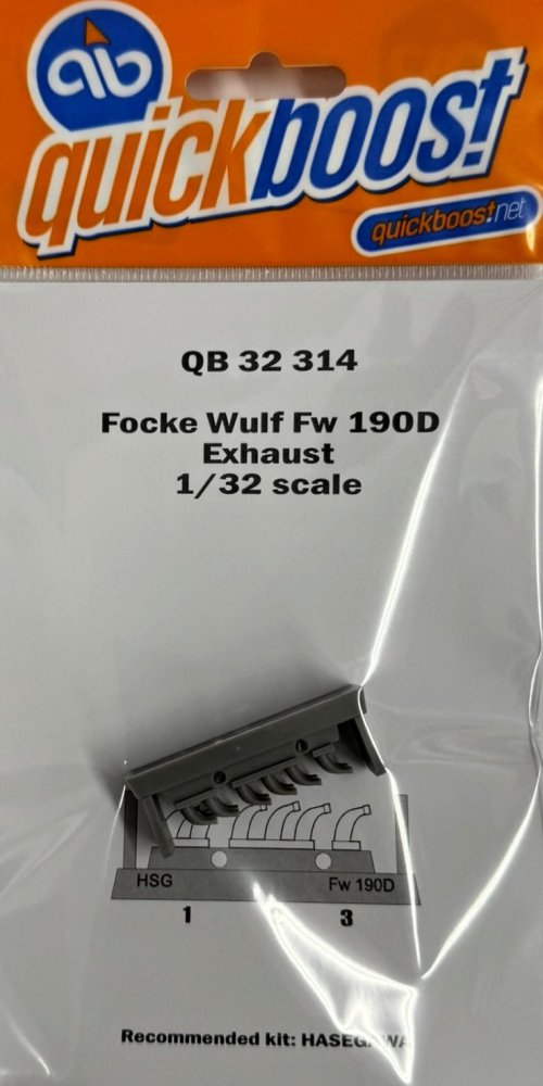 1/32 Fw 190D exhaust (HAS)