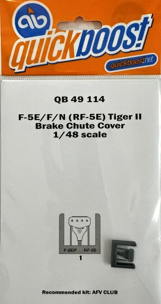 1/48 F-5E/F/N (RF-5E) Tiger II brake chute cover