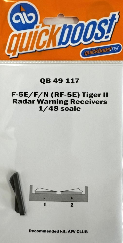 1/48 F-5E/F/N (RF-5E) Tiger II radar warn.receiver